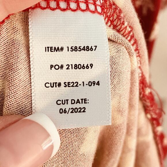 Torrid Disney Favorite Tunic Super Soft Mickey Friends Holiday Fair Isle Red 4X - Picture 5 of 7